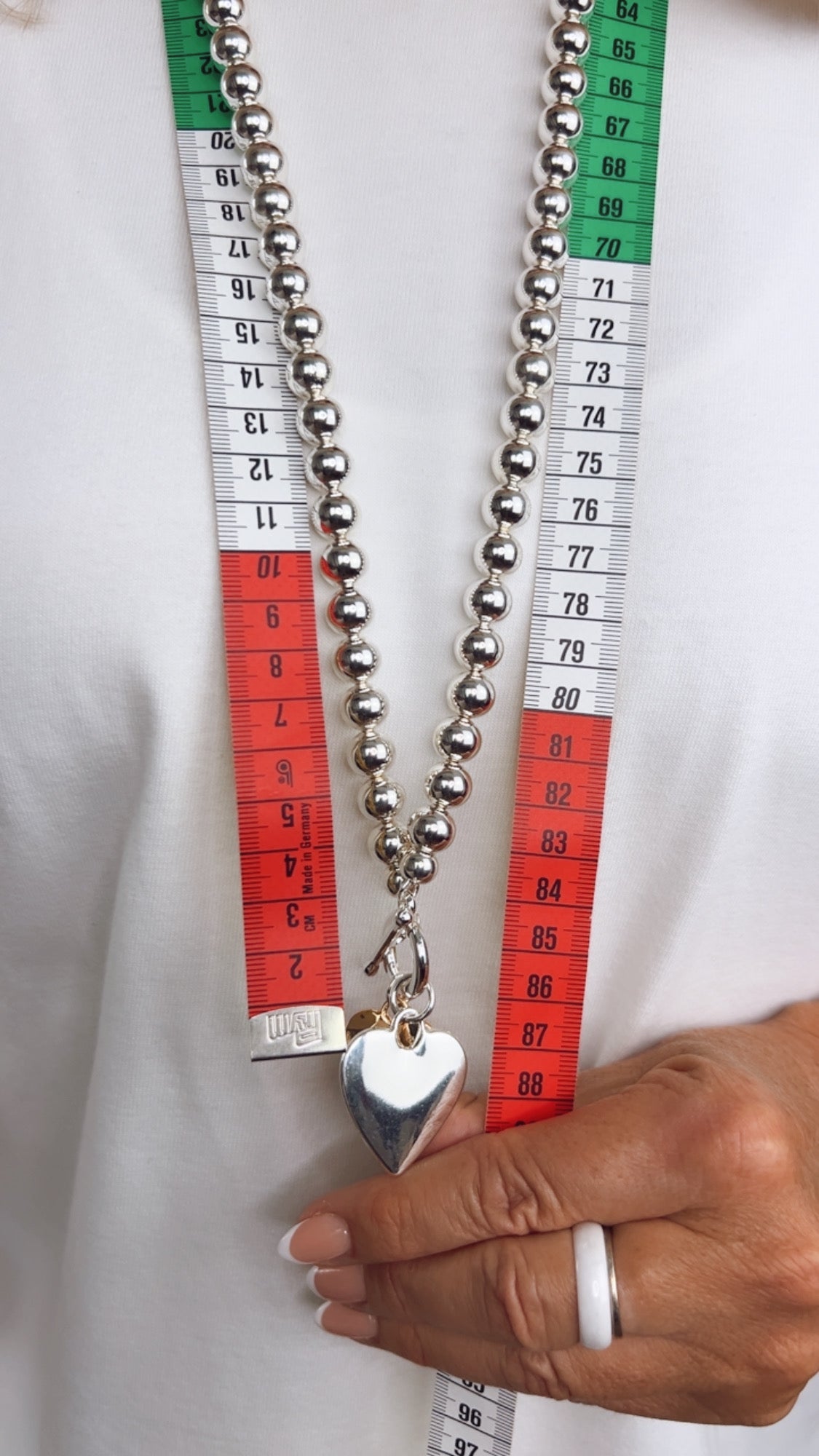 Kette "Long Magic Hearts"
