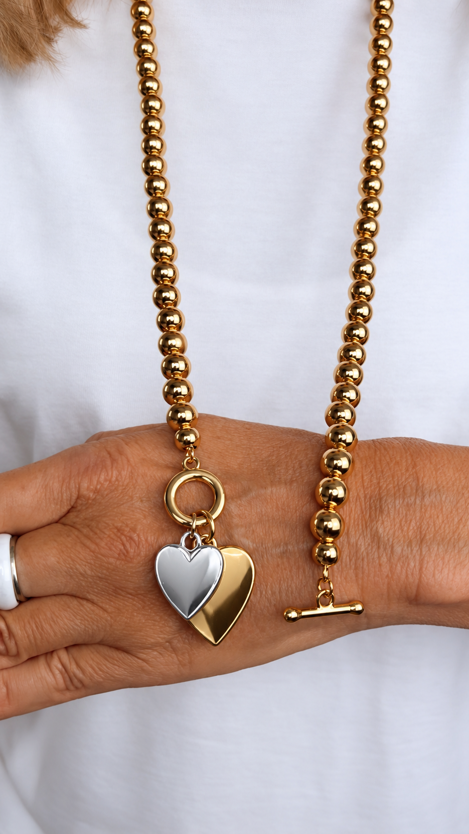 Kette "Long Magic Hearts"