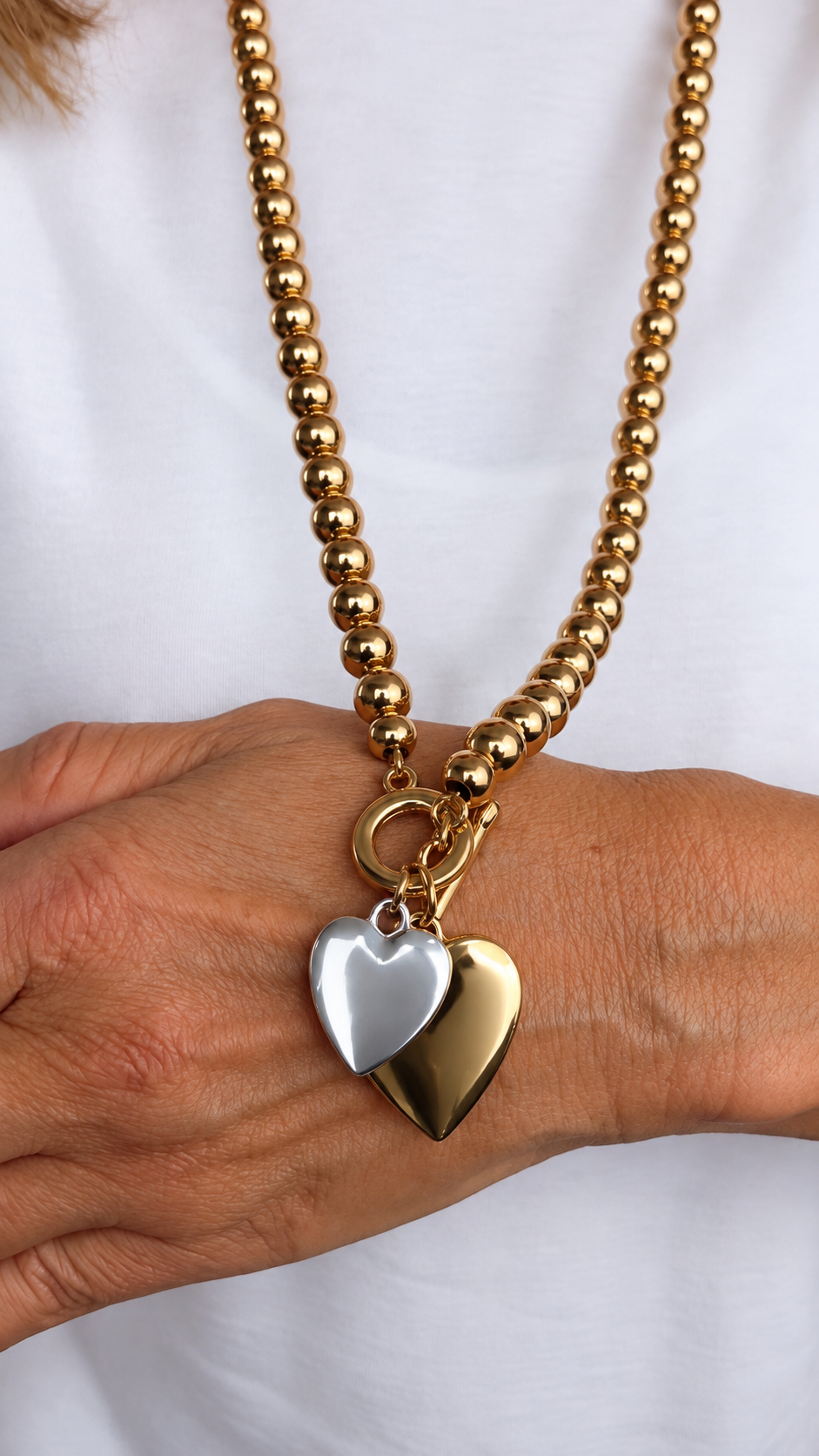 Kette "Long Magic Hearts"