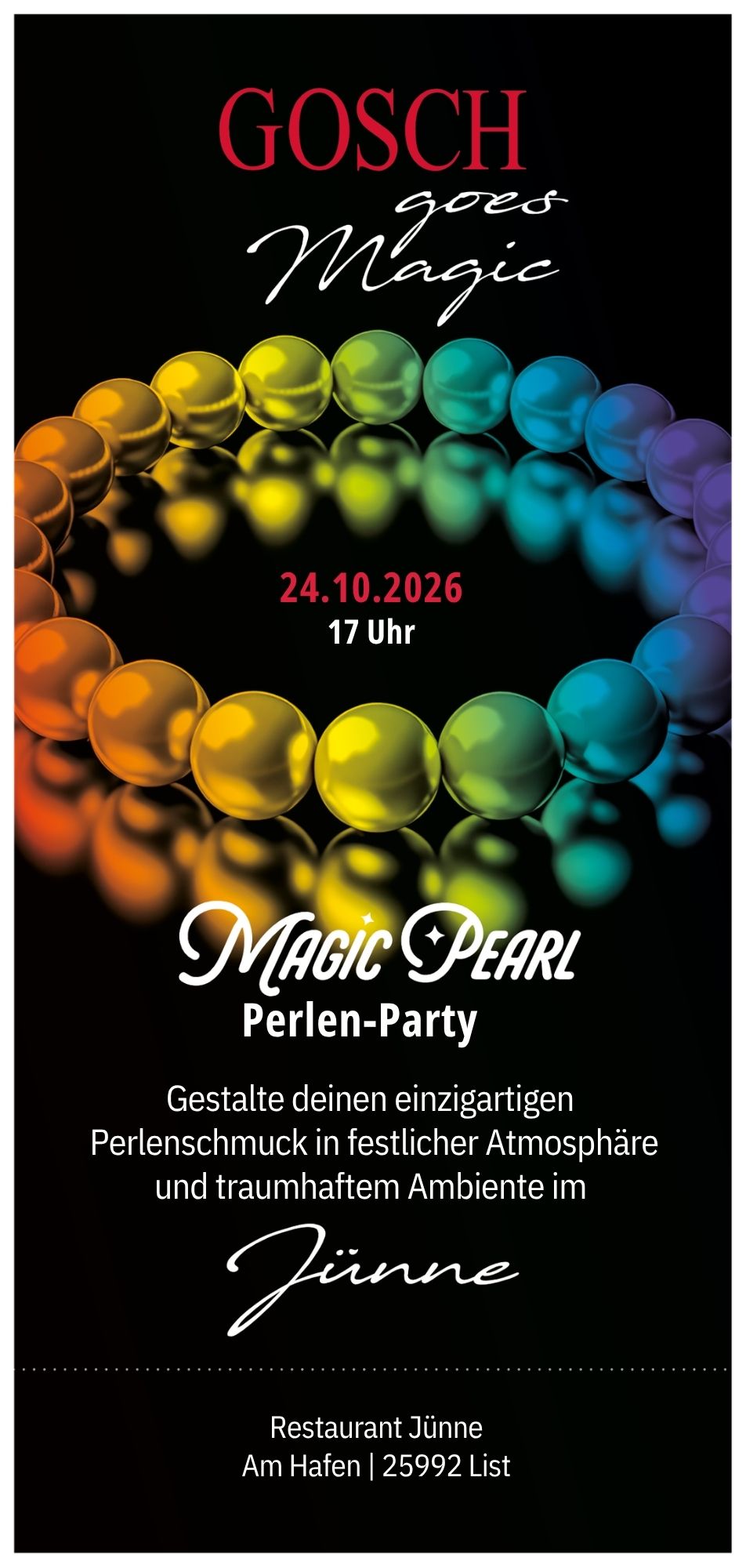 Gosch goes Magic - 24.10.2026