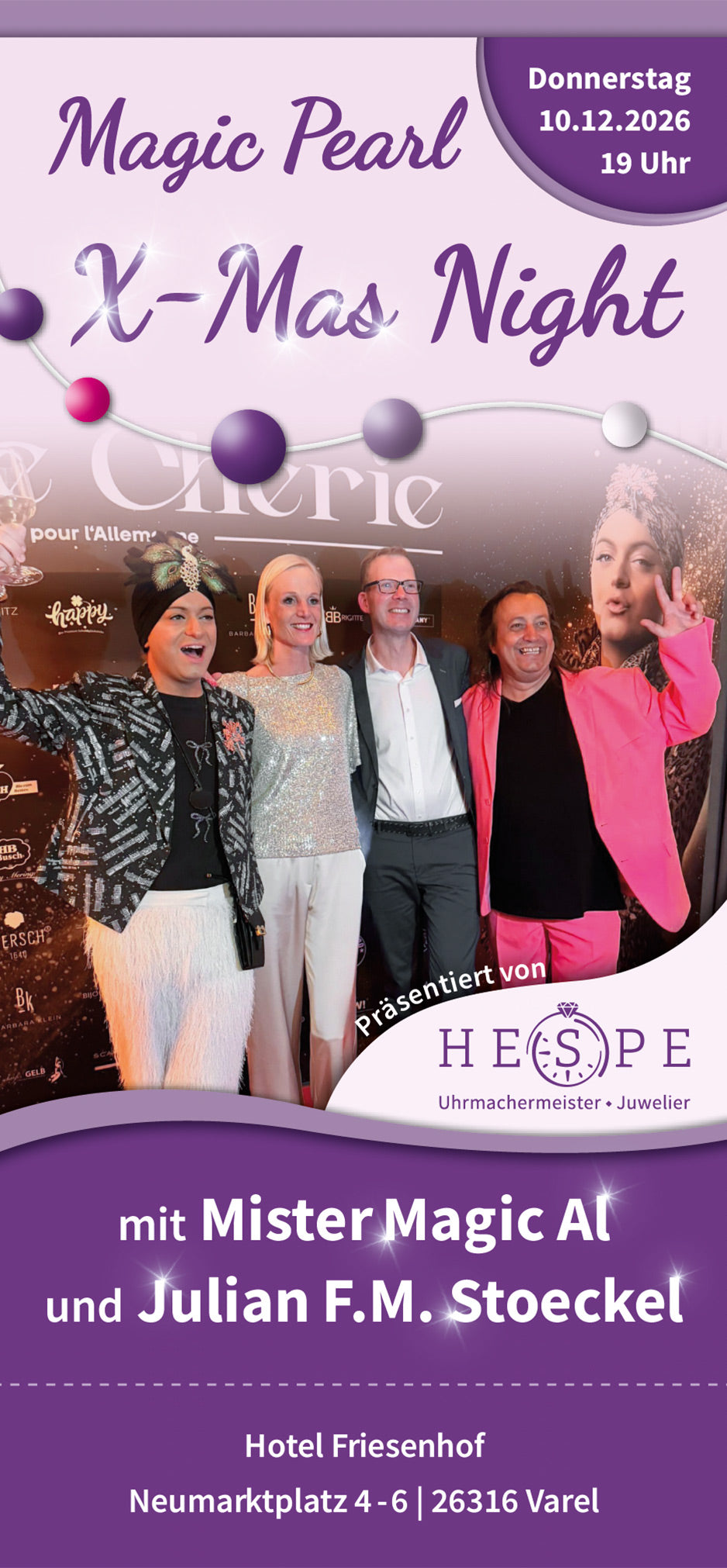 MAGIC PEARL GOES SCHLAGER X-MAS - 10.12.2026