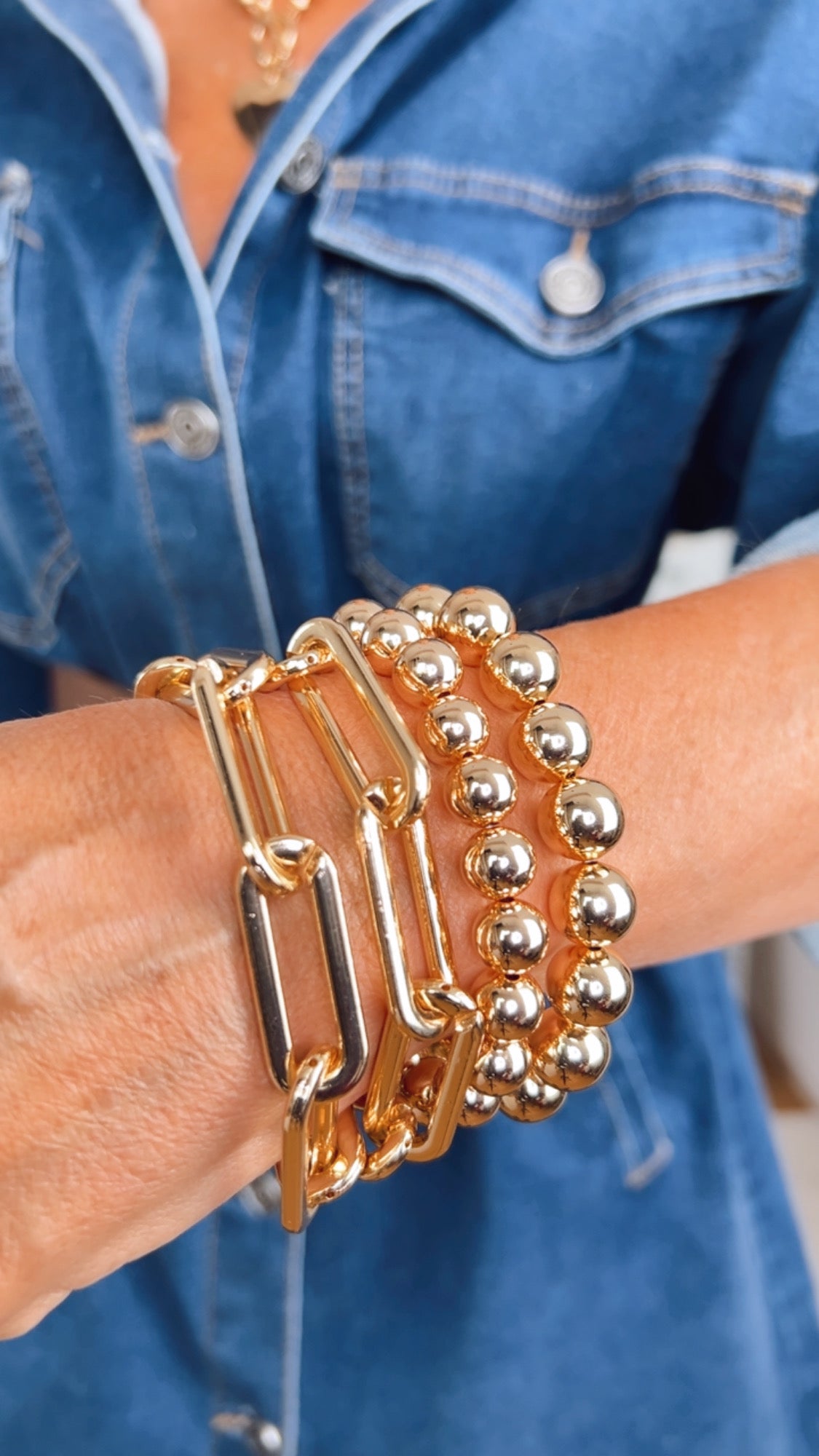 Kugel-Armband "Magic Glow", in vier Stärken