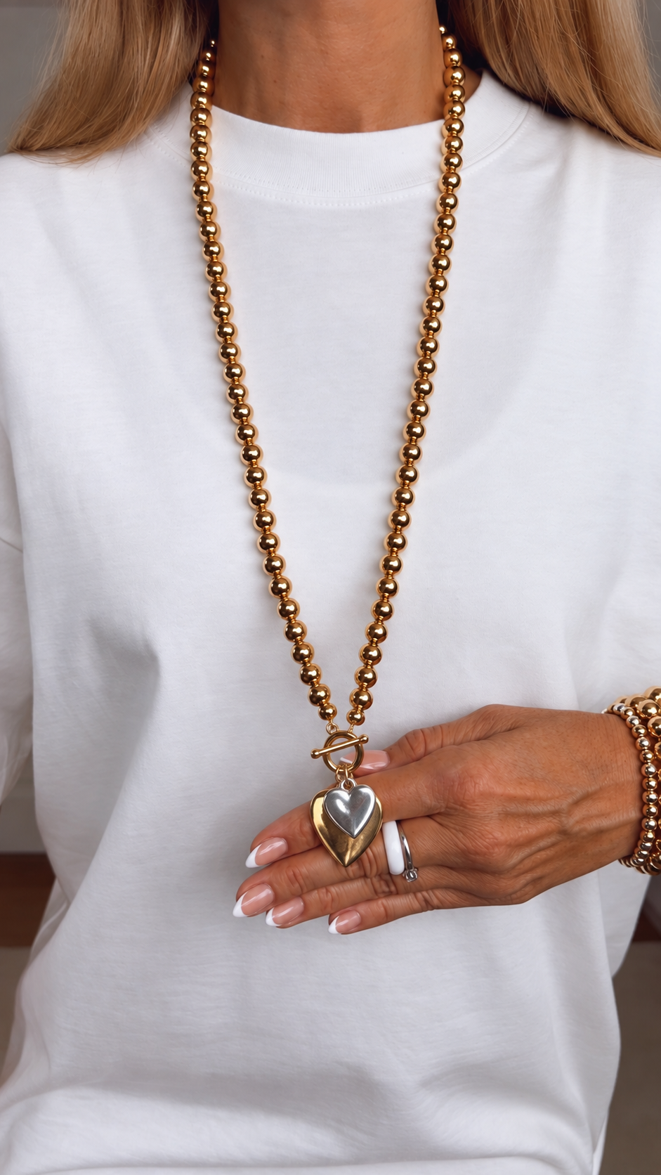 Kette "Long Magic Hearts"